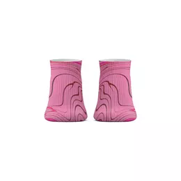 Заказать носки в Москве. Носки короткие Розовые волны от Alexey Evsyunin - готовые дизайны и нанесение принтов.