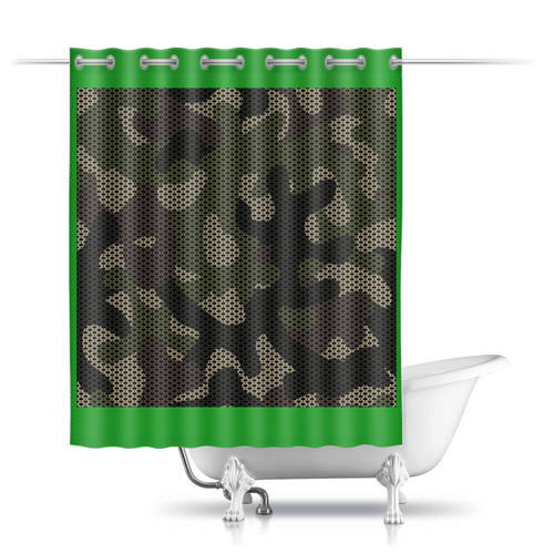 Заказать штору для ванных комнат в Москве. Шторы в ванную ПАРТИЗАНЫ от Руслан Бровкин - готовые дизайны и нанесение принтов.