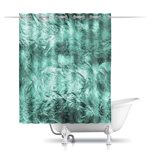 Заказать штору для ванных комнат в Москве. Шторы в ванную Кристальная от beliybro beliybro - готовые дизайны и нанесение принтов.