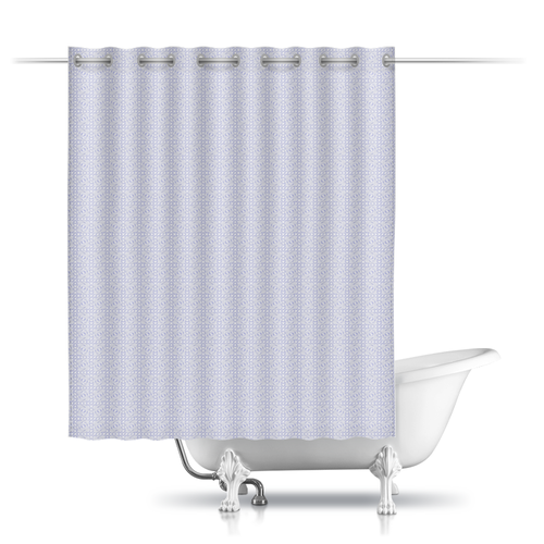 Заказать штору для ванных комнат в Москве. Шторы в ванную Таинственный лабиринт от Лана  - готовые дизайны и нанесение принтов.