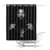 Заказать штору для ванных комнат в Москве. Шторы в ванную Ice Cube от skynatural - готовые дизайны и нанесение принтов.