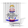 Заказать штору для ванных комнат в Москве. Шторы в ванную 12 июня от Дана Столыпина - готовые дизайны и нанесение принтов.