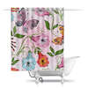 Заказать штору для ванных комнат в Москве. Шторы в ванную Летние цветы от Ирина - готовые дизайны и нанесение принтов.
