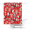 Заказать штору для ванных комнат в Москве. Шторы в ванную СМЕШНЫЕ КОШКИ от robus - готовые дизайны и нанесение принтов.
