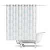 Заказать штору для ванных комнат в Москве. Шторы в ванную Синий слон от Vadim Koval - готовые дизайны и нанесение принтов.