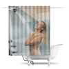 Заказать штору для ванных комнат в Москве. Шторы в ванную девушка от Maksim  - готовые дизайны и нанесение принтов.
