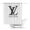 Заказать штору для ванных комнат в Москве. Шторы в ванную  Логотип бренда от Дьулус Данилов - готовые дизайны и нанесение принтов.
