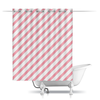 Заказать штору для ванных комнат в Москве. Шторы в ванную Полосатая от BeliySlon - готовые дизайны и нанесение принтов.