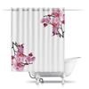 Заказать штору для ванных комнат в Москве. Шторы в ванную Орхидея от Arrow92 - готовые дизайны и нанесение принтов.