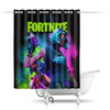 Заказать штору для ванных комнат в Москве. Шторы в ванную FORTNITE от geekbox - готовые дизайны и нанесение принтов.