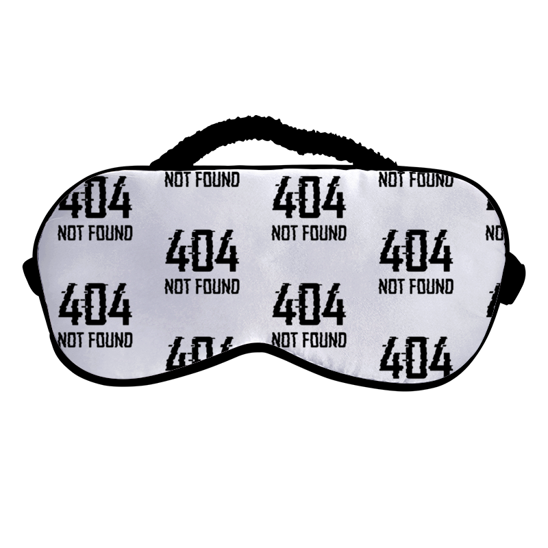 Printio Маска для сна Ошибка 404 printio маска для сна ошибка 404