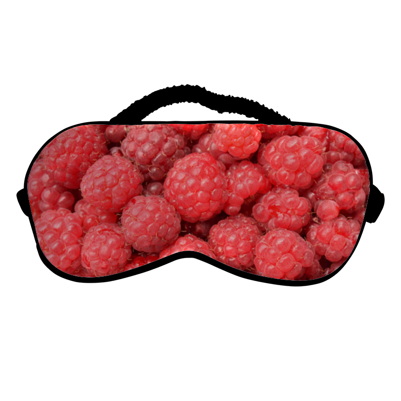 Printio Маска для сна Малина натуральная сочная маска красные ягоды для комбинированной кожи дом природы