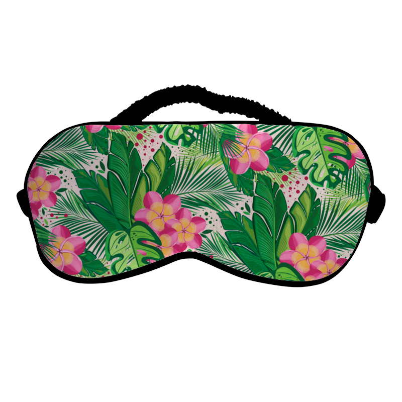 Printio Маска для сна Тропические букеты printio маска для сна тропические листья