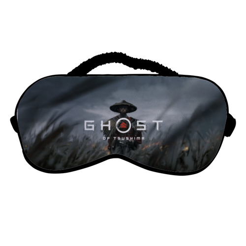 Заказать маски в Москве. Маска для сна Ghost of Tsushima от GeekFox  - готовые дизайны и нанесение принтов.