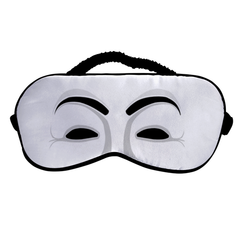Заказать маски в Москве. Маска для сна Гай Фокс от print.io  - готовые дизайны и нанесение принтов.