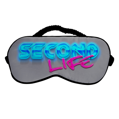 Заказать маски в Москве. Маска для сна Second Life (вторая жизнь) от Дана Столыпина - готовые дизайны и нанесение принтов.