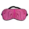 Заказать маски в Москве. Маска для сна Розовые волны от Alexey Evsyunin - готовые дизайны и нанесение принтов.