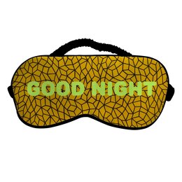 Заказать маски в Москве. Маска для сна Good Night от YellowCloverShop - готовые дизайны и нанесение принтов.