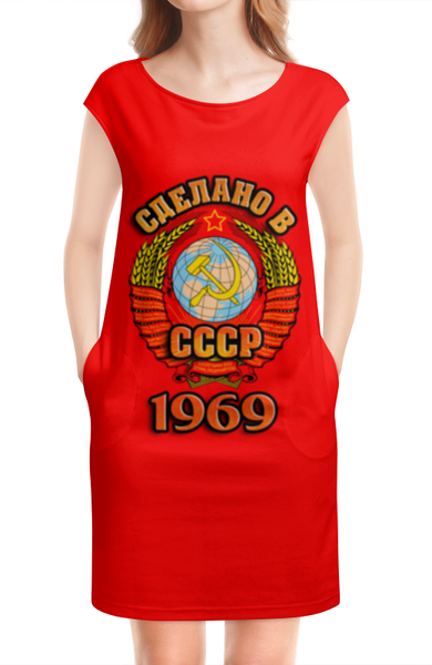 Заказать платье в Москве. Платье без рукавов Сделано в 1969 от weeert - готовые дизайны и нанесение принтов.