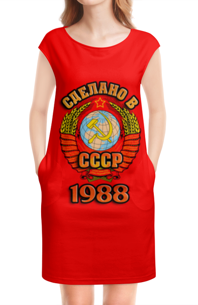 Заказать платье в Москве. Платье без рукавов Сделано в 1988 от weeert - готовые дизайны и нанесение принтов.