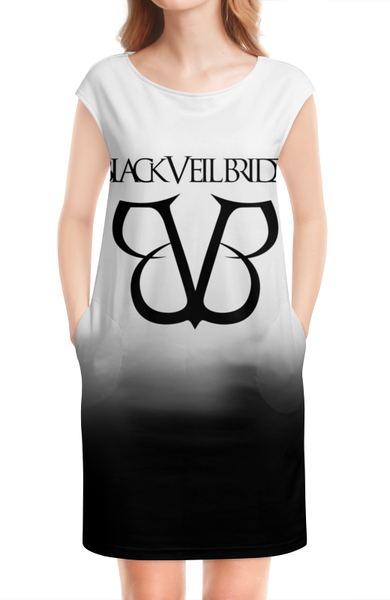 Заказать платье в Москве. Платье без рукавов Black Veil Brides от geekbox - готовые дизайны и нанесение принтов.