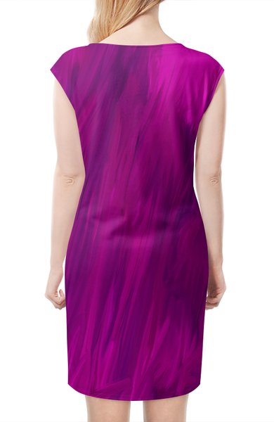 Заказать платье в Москве. Платье без рукавов Фиолетовый от THE_NISE  - готовые дизайны и нанесение принтов.