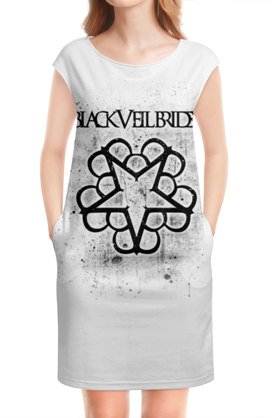 Заказать платье в Москве. Платье без рукавов Black Veil Brides от geekbox - готовые дизайны и нанесение принтов.
