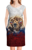 Заказать платье в Москве. Платье без рукавов Русский Медведь от tutik_mutik@mail.ru - готовые дизайны и нанесение принтов.