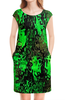 Заказать платье в Москве. Платье без рукавов Серо-зеленый от THE_NISE  - готовые дизайны и нанесение принтов.