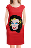 Заказать платье в Москве. Платье без рукавов Che Guevara- Marilyn Monroe от zen4@bk.ru - готовые дизайны и нанесение принтов.