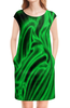 Заказать платье в Москве. Платье без рукавов Яркий зеленый от THE_NISE  - готовые дизайны и нанесение принтов.