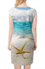 Заказать платье в Москве. Платье без рукавов Море зовет от tami.fox@mail.ru - готовые дизайны и нанесение принтов.