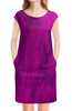 Заказать платье в Москве. Платье без рукавов Фиолетовый от THE_NISE  - готовые дизайны и нанесение принтов.