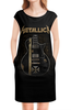 Заказать платье в Москве. Платье без рукавов Metallica от geekbox - готовые дизайны и нанесение принтов.
