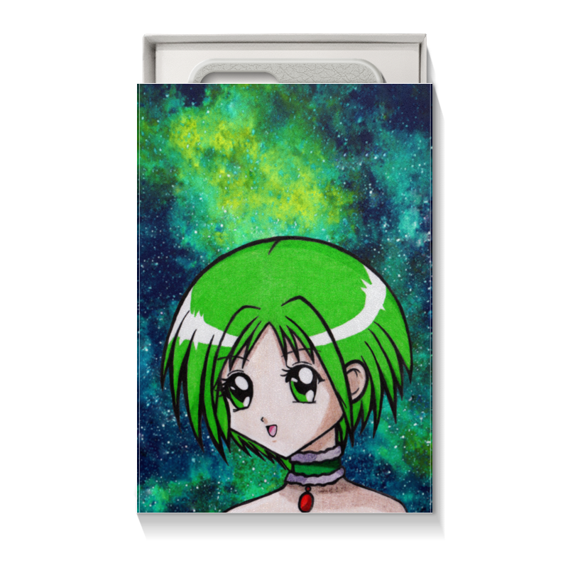 цена Printio Коробка для чехлов Space anime girl
