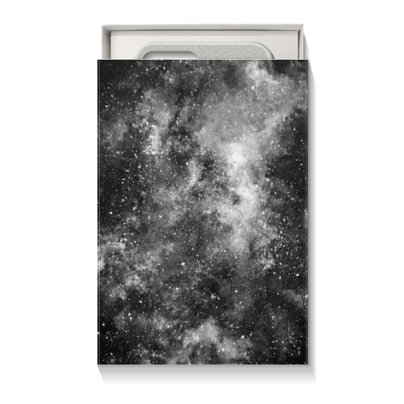 Printio Коробка для чехлов Space (black and white)