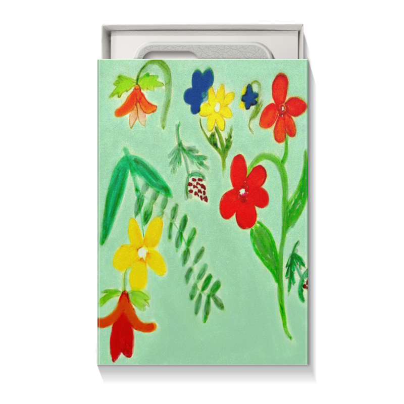 Printio Коробка для чехлов Подарочная летние цветы