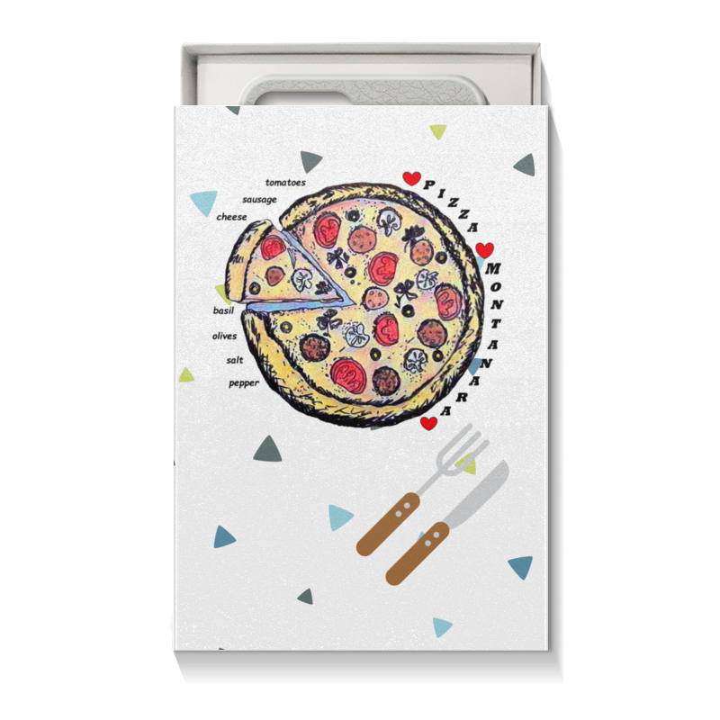 цена Printio Коробка для чехлов Пицца