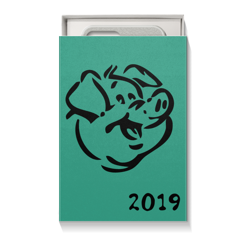 Printio Коробка для чехлов Год свиньи 2019 пазл 360 эл 2019 год свиньи угощение