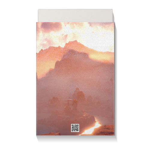 Заказать подарочную упаковку в Москве. Коробка для чехлов Horizon Zero Dawn от GeekFox  - готовые дизайны и нанесение принтов.