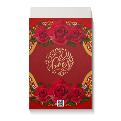 Заказать подарочную упаковку в Москве. Коробка для чехлов День Св. Валентина от Ирина - готовые дизайны и нанесение принтов.