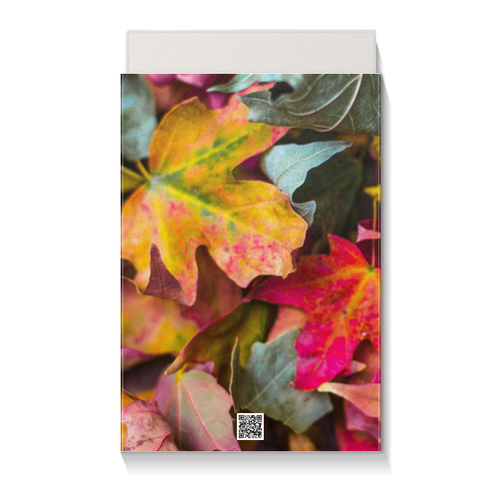 Заказать подарочную упаковку в Москве. Коробка для чехлов Осень от FireFoxa - готовые дизайны и нанесение принтов.