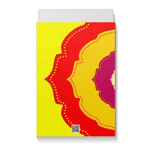 Заказать подарочную упаковку в Москве. Коробка для чехлов Солнечное настроение. от Eva De Peron.  - готовые дизайны и нанесение принтов.