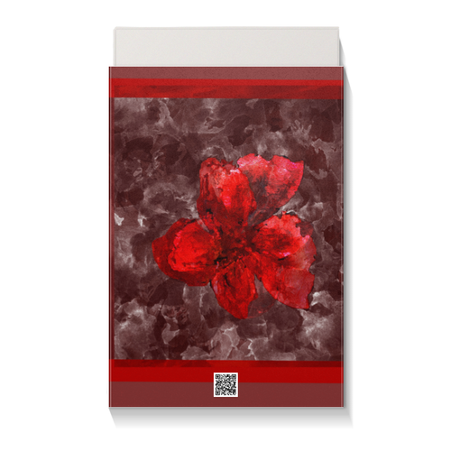 Заказать подарочную упаковку в Москве. Коробка для чехлов Аленький цветочек от Anna Lomachenko - готовые дизайны и нанесение принтов.