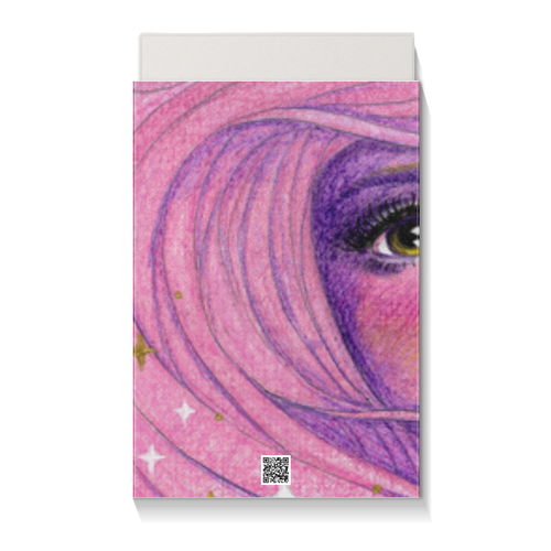 Заказать подарочную упаковку в Москве. Коробка для чехлов Розовое настроение от d_ari.design@mail.ru - готовые дизайны и нанесение принтов.