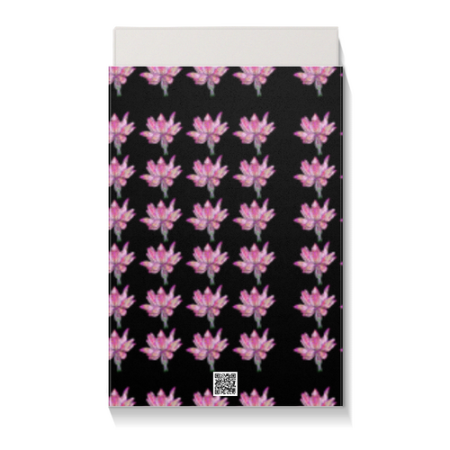 Заказать подарочную упаковку в Москве. Коробка для чехлов Цветок Лотоса от Stil na yarkosti - готовые дизайны и нанесение принтов.
