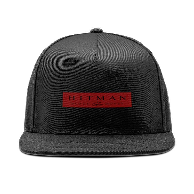 Printio Кепка снепбек с прямым козырьком Hitman