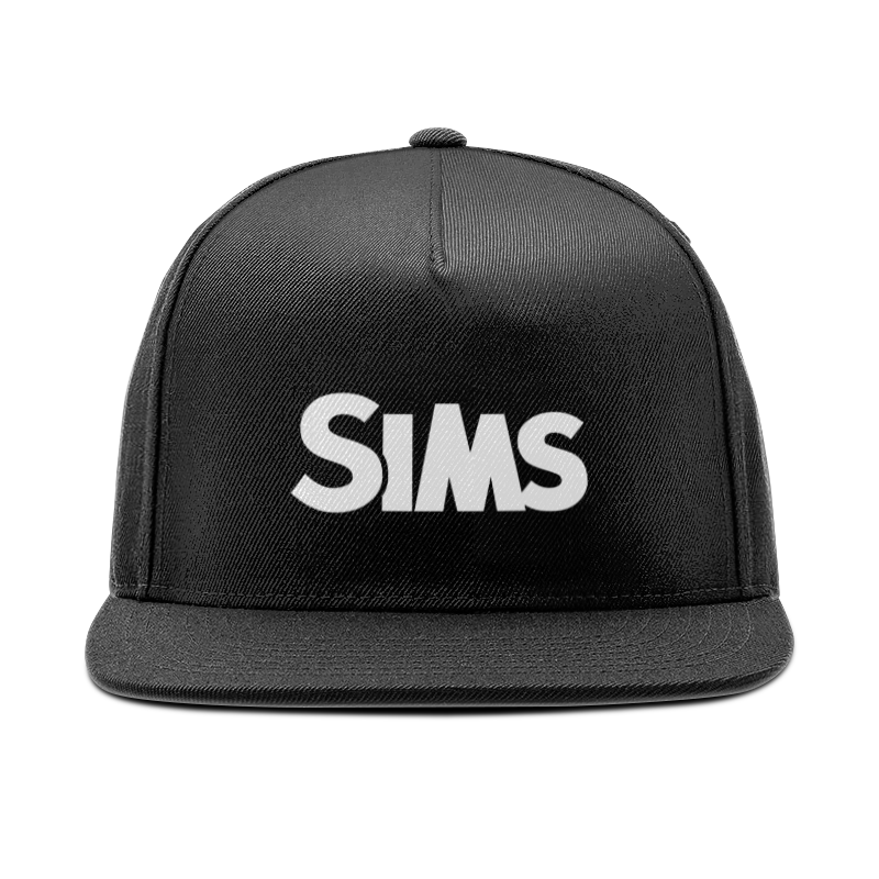 Printio Кепка снепбек с прямым козырьком The sims