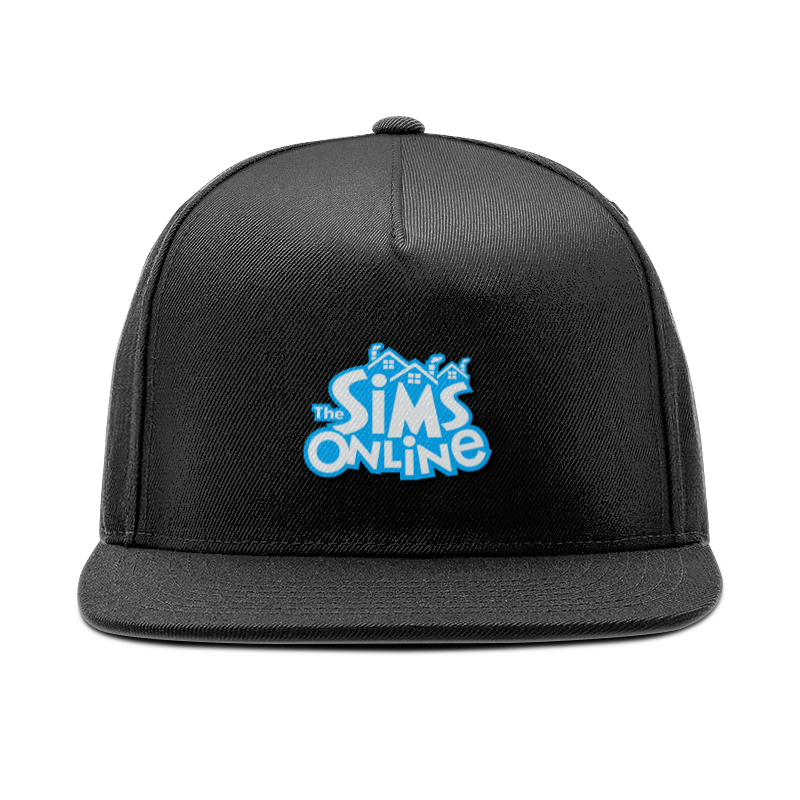 Printio Кепка снепбек с прямым козырьком Sims online printio кепка снепбек с прямым козырьком the sims