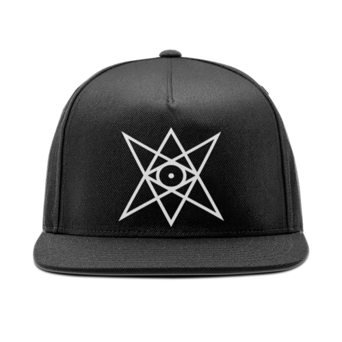 Заказать головной убор в Москве. Кепка снепбек с прямым козырьком Ghostemane от geekbox - готовые дизайны и нанесение принтов.